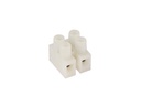 Kronmuffe - 2 pol klemrække 250V/15A (1,5mm²)