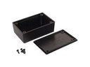 ABS plastkabinet - Sort (85x55x30mm)