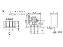 CERMET Trimmepotmeter - Single turn, 200kOhm