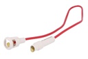 IN-LINE sikringsholder - Bajonettype, Ø5x20mm (maks 5A)