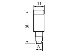 Tavlesikring - D01 2A, Rosa (1 stk.)