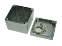 G137 aluminiumskabinet - IP65 (120x120x101mm)