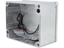 G113 aluminiumskabinet - IP65 (90x115x55mm)