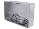 G124 aluminiumskabinet - IP65 (146x222x55mm)
