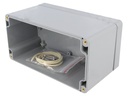 G369 plastkabinet - Grå, IP65 (80x160x85mm)