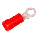Isoleret ringkabelsko 0,5-1,5 mm² rød M5