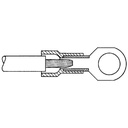 Isoleret ringkabelsko 1,5-2,5 mm² blå M6 - 1 stk.