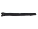 Velcro kabelstrips - 12,5x300mm, Sort (10 stk.)