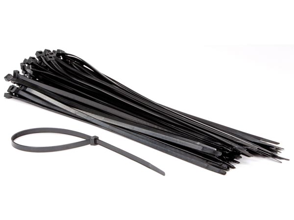 Kabelstrips - 8,8x500mm, Sort (100 stk.)