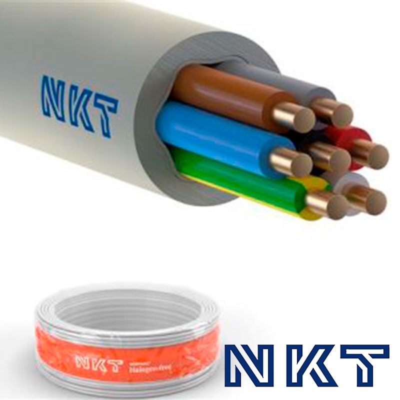 NKT installationskabel 7x1,5mm² NOIKLX - 50 meter