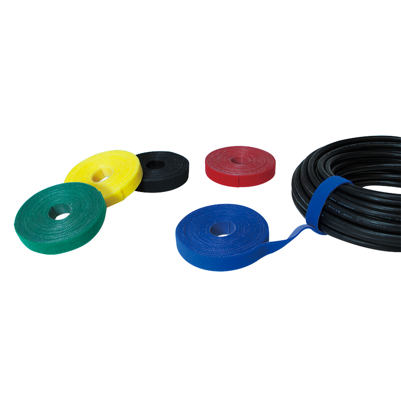 Velcro kabeltape - 16mm bredde, Blå (4m)