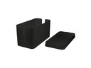 Kabelskjuler boks - 235x115x120mm, Sort
