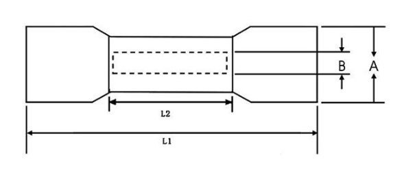 Ledningssamlemuffe, krympeflex m lim - 0,2-0,5mm² (10 stk.)