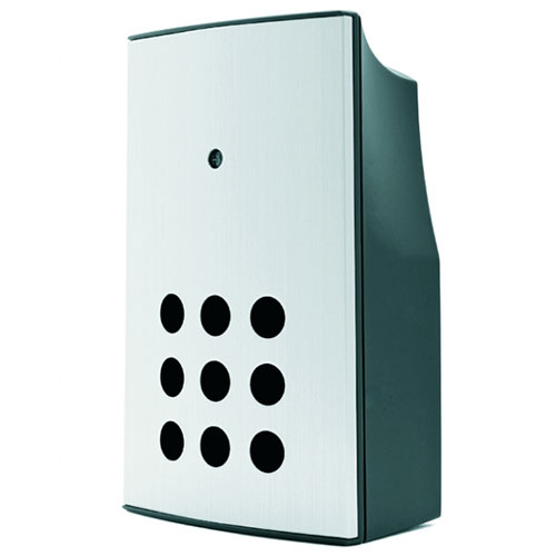 Dørklokke 1600 trådløs premium alu-finish