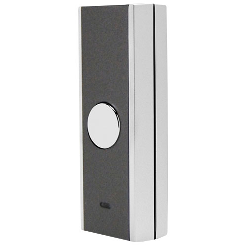 Dørklokke 1600 trådløs premium alu-finish