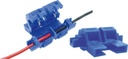 Inline autosikringsholder - Blå, 20A, Klemmemont. 0,8-2mm²