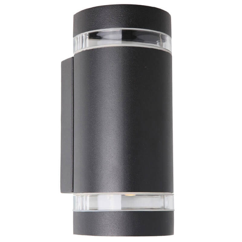 L & K Design FOCUS 2xGU10 væglampe Antracit