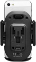 Universal mobil svanehalsholder m. USB ladestik - 5V / 1A