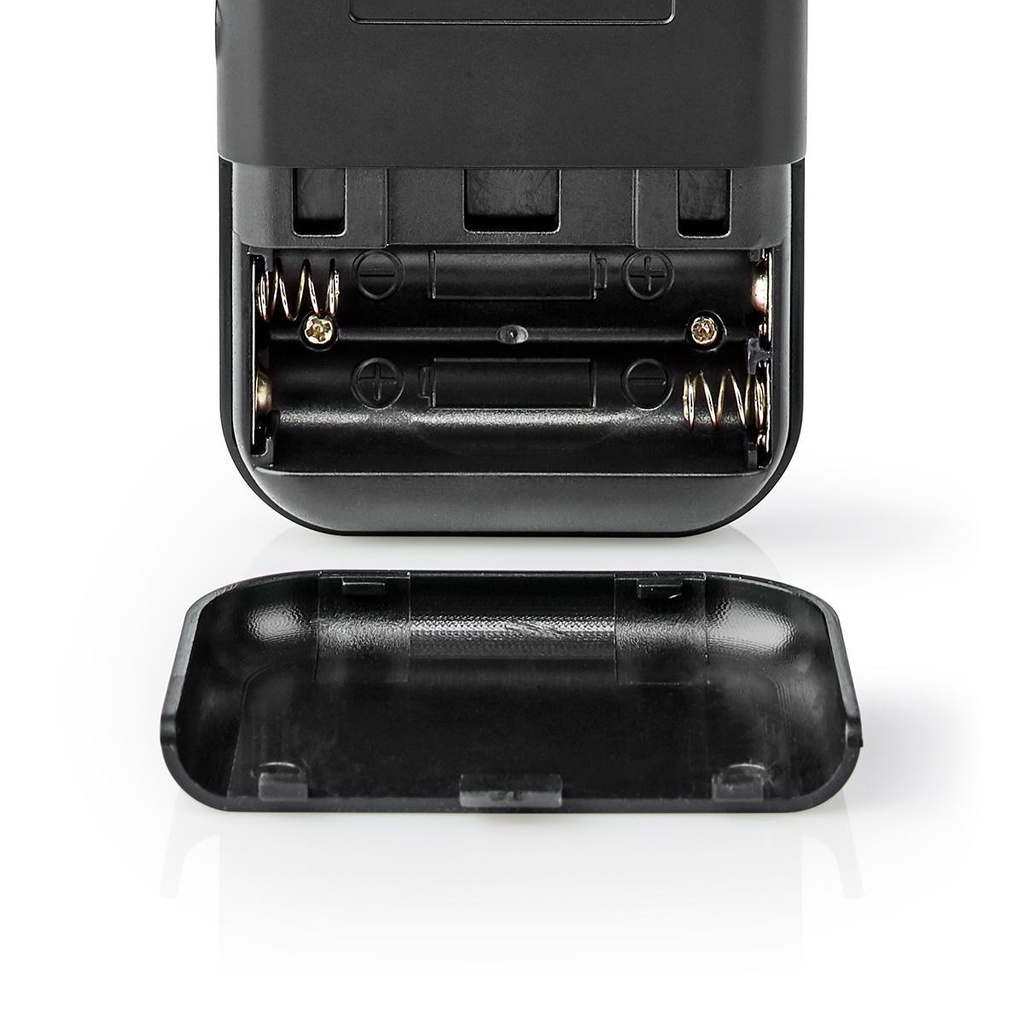 Bærbar FM-radio - AM/FM, Batteri, Analog, Sort