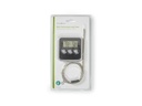 Stegetermometer - 0-250 °C, Digitalt Display, Timer-Sort