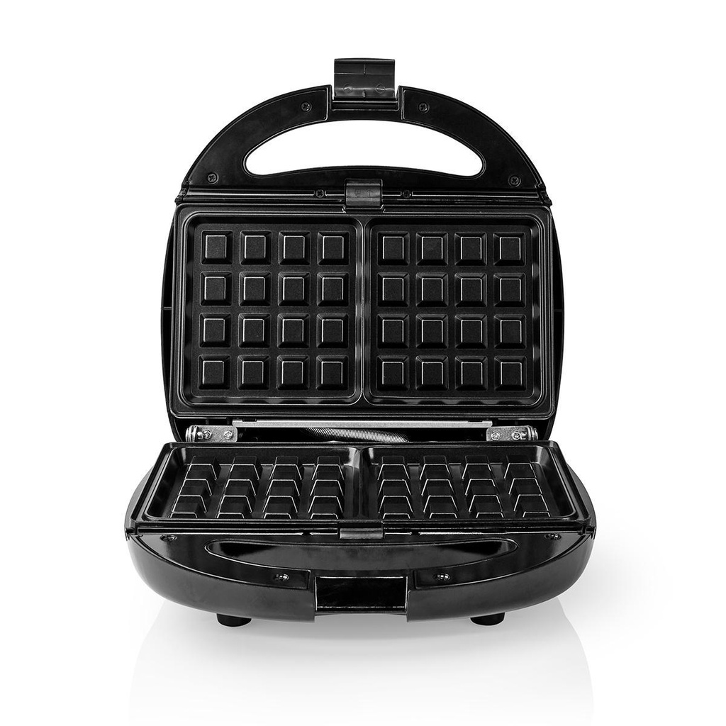 Multigrill - Sandwich/Vaffel/Grill, 800W, Sort