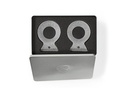 Bluetooth®-stofhøjttaler - 2 x 15W, TWS, Grå