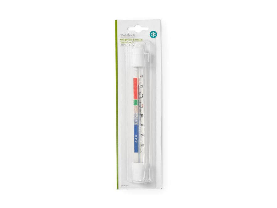 Køleskabs- og frysertermometer - Analog, -50 til 30°C