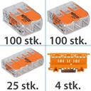 Sortimentskasse med Wago fjedersamlemuffer