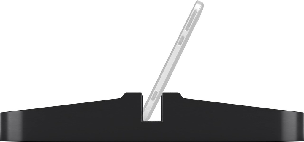 Trådløs QI oplader - Silikonebase, 15W, Sort