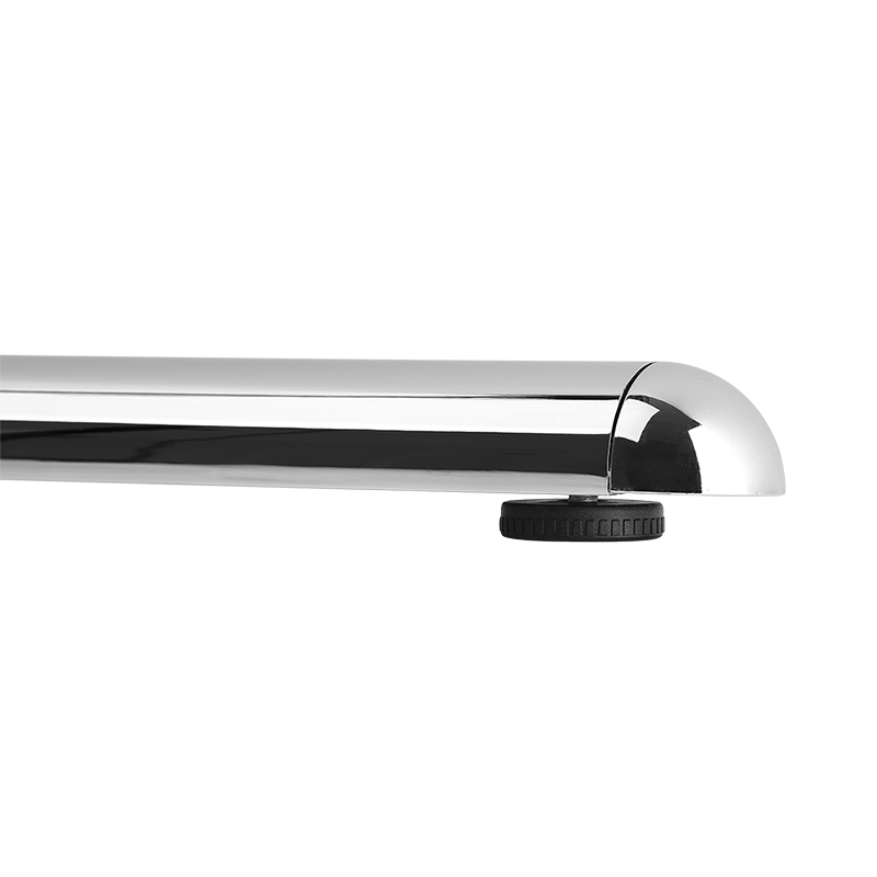 TV gulvstand - 49-70". V-fod, maks. 40kg, Krom