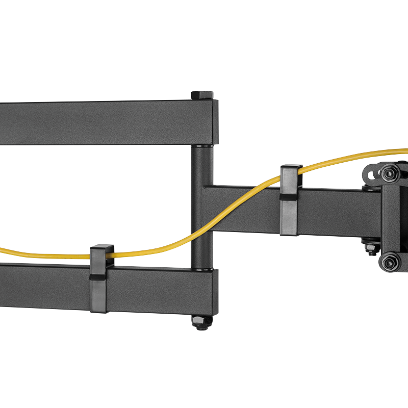 TV vægbeslag  43-90" 60kg, tiltbar og drejbar 77–428mm