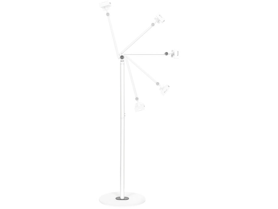 Gulvstander til smart-enheder - 4,7-12,9" Hvid