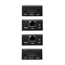 HDMI extender over LAN (60m) - 1080p/60Hz, POC, IR