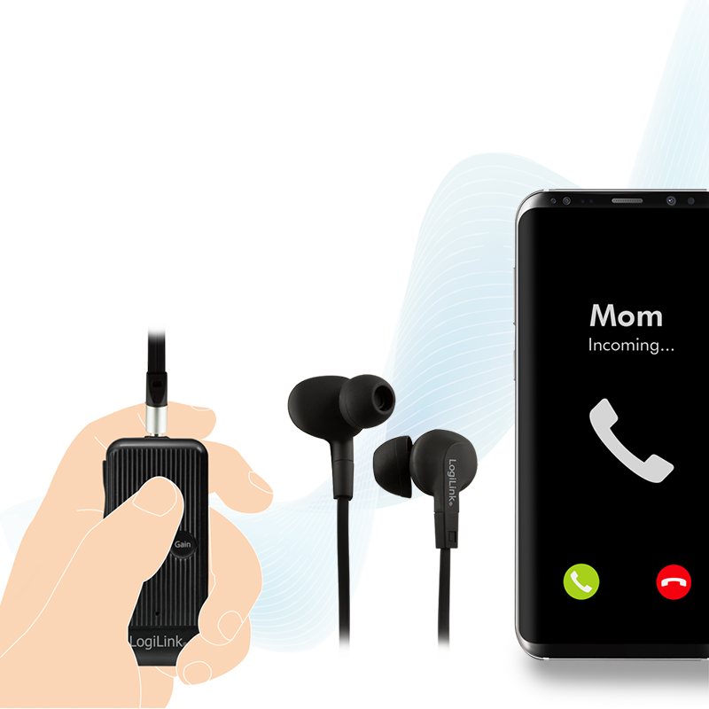 Bluetooth® audiomodtager m. LiPOL batteri - 3,5mm JACK