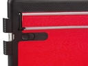Læder look smart cover til iPAD Mini - Rød