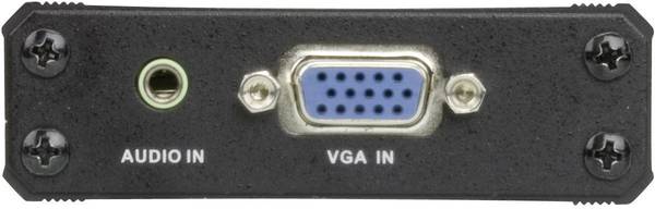 VGA til HDMI konverter m. audio