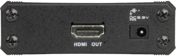VGA til HDMI konverter m. audio