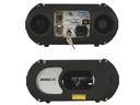 3 farve lasereffekt, 100mW, 9 DMX kanaler