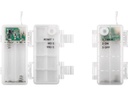LED lyskæde - 2 x 20 LEDs, varm hvid, timer (1,05m)