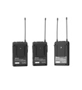 Trådløs mikrofonsystem - 2 bodypack sendere + modtager