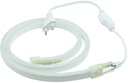 Vandtæt neon LED lysslange (IP67) - 240Vac / 29W, GUL (5m)
