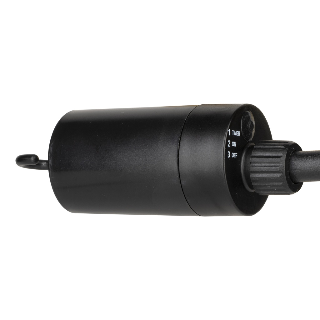 Pendant m. batteriforsynet G125 (2200K) LED pære - 1m (IP44)
