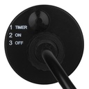 Pendant m. batteriforsynet G125 (2200K) LED pære - 1m (IP44)