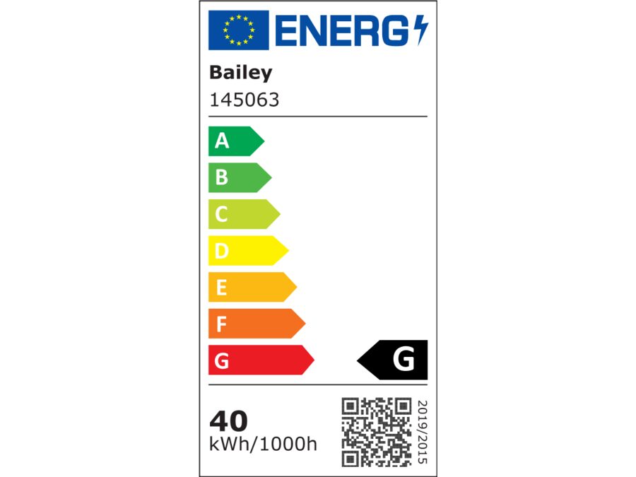 G9 ovnpære - 230V / 40W, 300°C