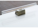 Lampeholder/fatning - S14d, metalisk antik Bronze