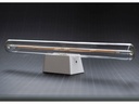Lampeholder/fatning - S14d, metalisk Hvid