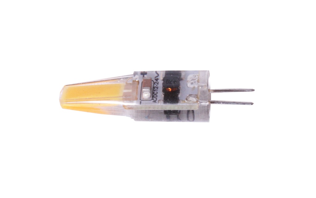 G4 LED stiftpære - 12-24V / 2W, Varm hvid (160 lm, 330°)