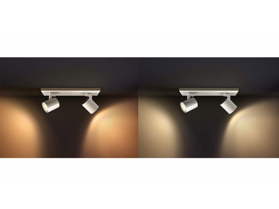HUE Runner white anbiance - 230V 2x5,5W, Hvid