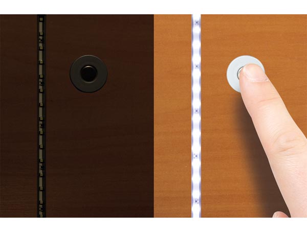 Touch lysdæmper til LED strips - Til indbygning