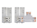 Klemmekonnektor - Til enkelfarve LED strips (PCB 8mm)